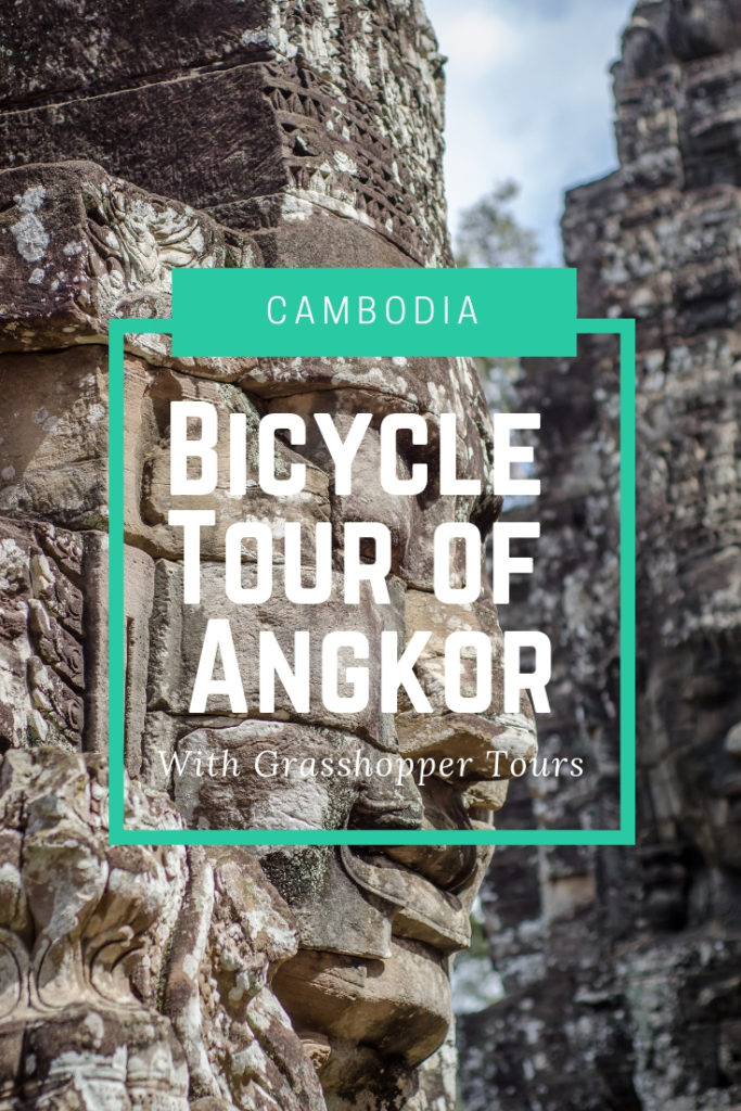 Bicycle Tour of Angkor, Cambodia with Grasshopper Tours.  Great for family travel with kids. 