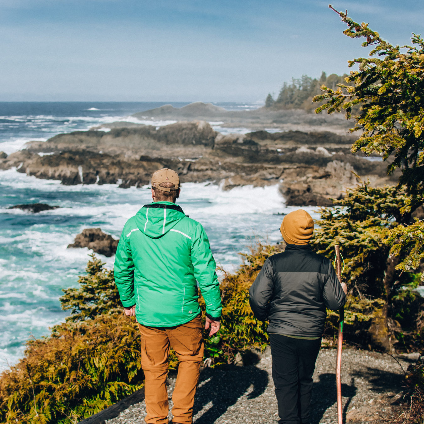 The Wild Pacific Trail in Ucluelet, BC